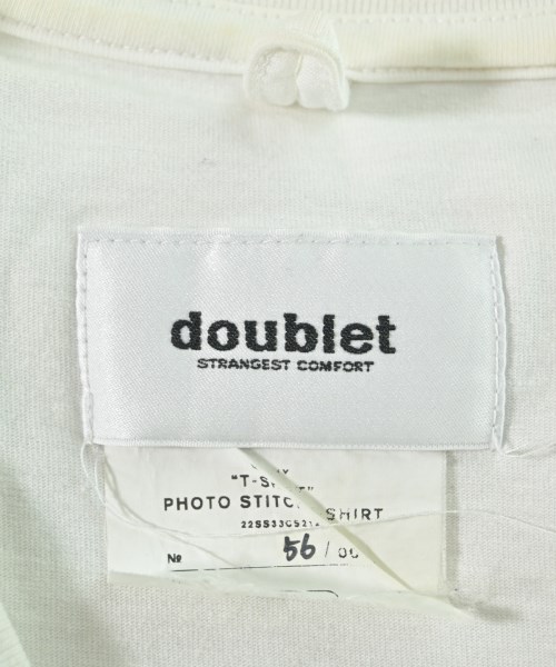 doublet（ダブレット）Tシャツ・カットソー 白 サイズ:S メンズ/2200663042043