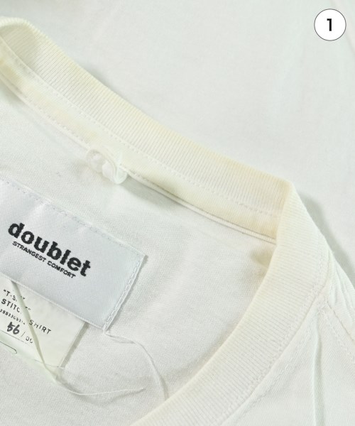 doublet（ダブレット）Tシャツ・カットソー 白 サイズ:S メンズ/2200663042043