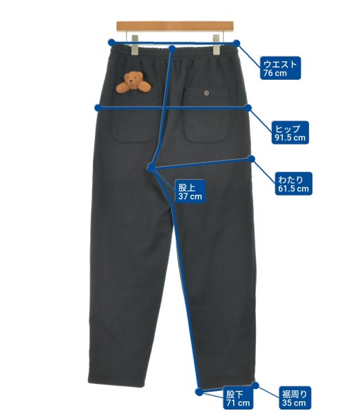 doublet（ダブレット）スウェットパンツ 黒 サイズ:L メンズ/2200670057047