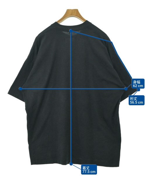 doublet（ダブレット）Tシャツ・カットソー 黒 サイズ:XL メンズ/2200670589050