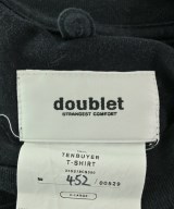 doublet（ダブレット）Tシャツ・カットソー 黒 サイズ:XL メンズ/2200670589050