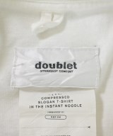 doublet（ダブレット）Tシャツ・カットソー 白 サイズ:M メンズ/2200670589081