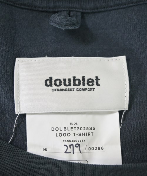 doublet（ダブレット）Tシャツ・カットソー 黒 サイズ:XL メンズ/2200670589098