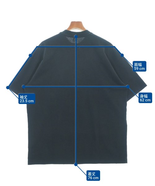 doublet（ダブレット）Tシャツ・カットソー 黒 サイズ:L メンズ/2200670589104