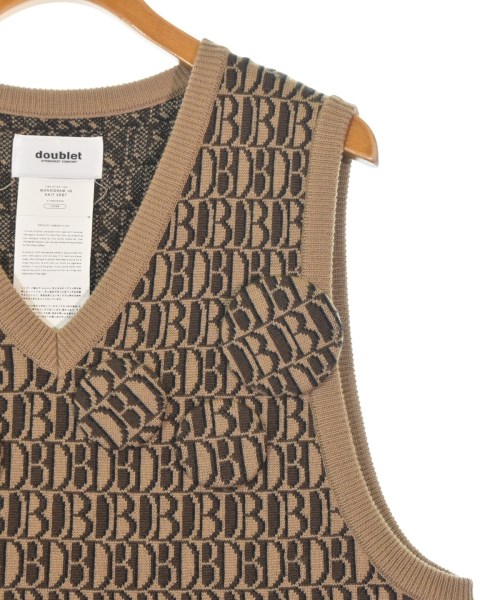 doublet（ダブレット）ベスト ベージュ サイズ:L メンズ/2200671228064