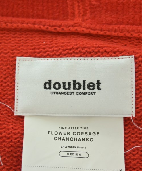 doublet（ダブレット）ニット・セーター 赤 サイズ:M メンズ/2200671242091