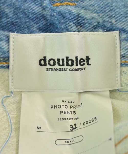 doublet（ダブレット）デニムパンツ 青 サイズ:S メンズ/2200671242169