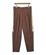 doublet（ダブレット）スラックス 茶 サイズ:S メンズ/2200671242190