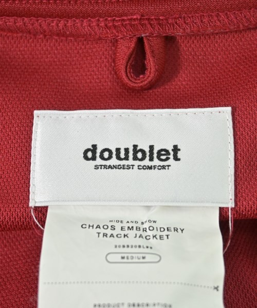 doublet（ダブレット）スウェット 赤 サイズ:M メンズ/2200671458034