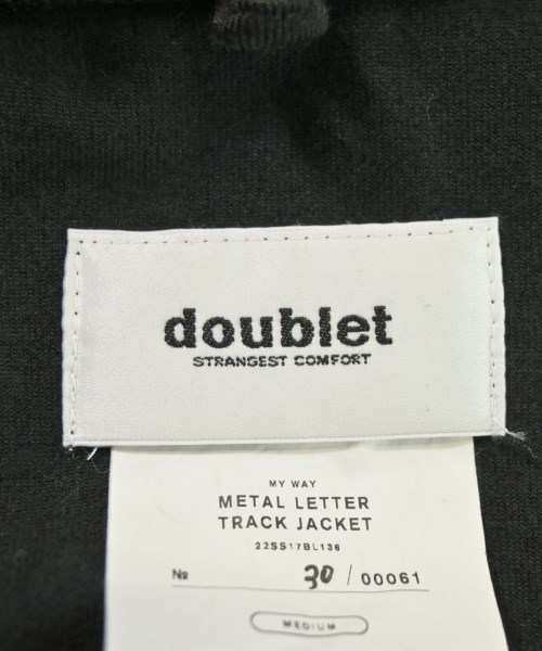 doublet（ダブレット）ブルゾン 黒 サイズ:M メンズ/2200730584049