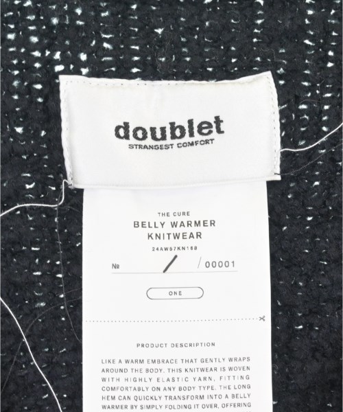 doublet（ダブレット）ニット・セーター 黒 サイズ:ONE レディース/2200727035288