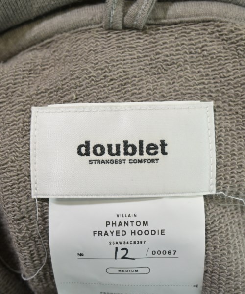 doublet（ダブレット）パーカー グレー サイズ:M メンズ/2200727035325