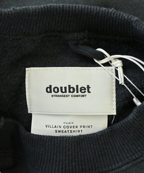 doublet（ダブレット）スウェット 黒 サイズ:S メンズ/2200727035356