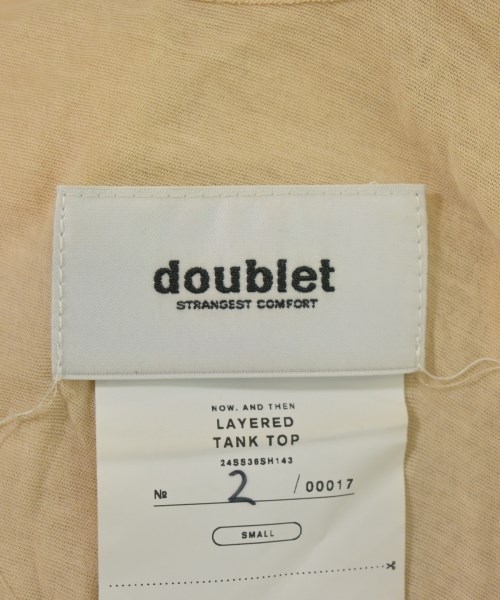 doublet（ダブレット）Tシャツ・カットソー ベージュ サイズ:S メンズ/2200727035455