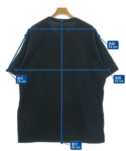 doublet（ダブレット）Tシャツ・カットソー 黒 サイズ:XL メンズ/2200725514068
