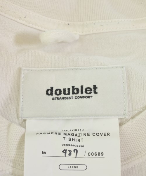doublet（ダブレット）Tシャツ・カットソー 白 サイズ:L メンズ/2200725514075