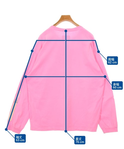 doublet（ダブレット）Tシャツ・カットソー ピンク サイズ:L メンズ/2200725514082
