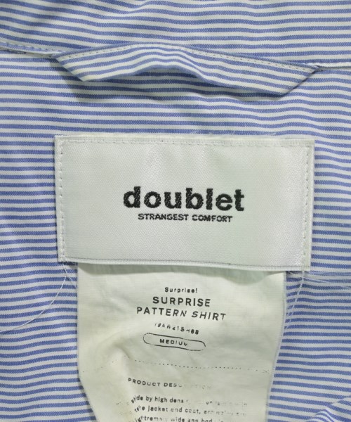 doublet（ダブレット）カジュアルシャツ 青 サイズ:M メンズ/2200731005062