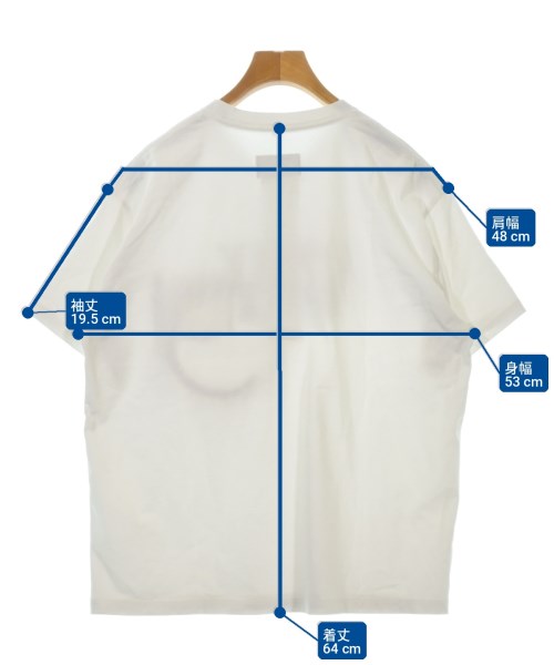 doublet（ダブレット）Tシャツ・カットソー 白 サイズ:XL メンズ/2200719821059