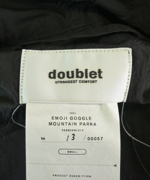 doublet（ダブレット）その他 黒 サイズ:S メンズ/2200721504025