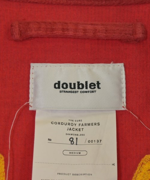doublet（ダブレット）その他 赤 サイズ:M メンズ/2200721504032