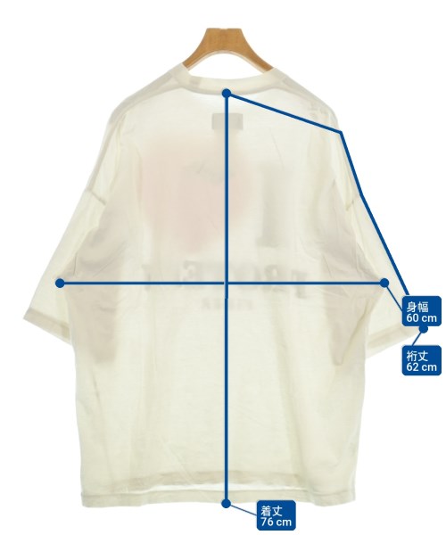 doublet（ダブレット）Tシャツ・カットソー 白 サイズ:ONE メンズ/2200721504070