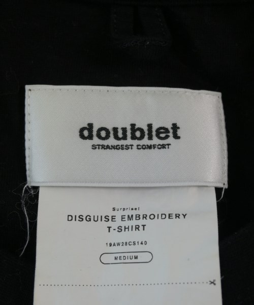 doublet（ダブレット）Tシャツ・カットソー 黒 サイズ:M メンズ/2200725479022