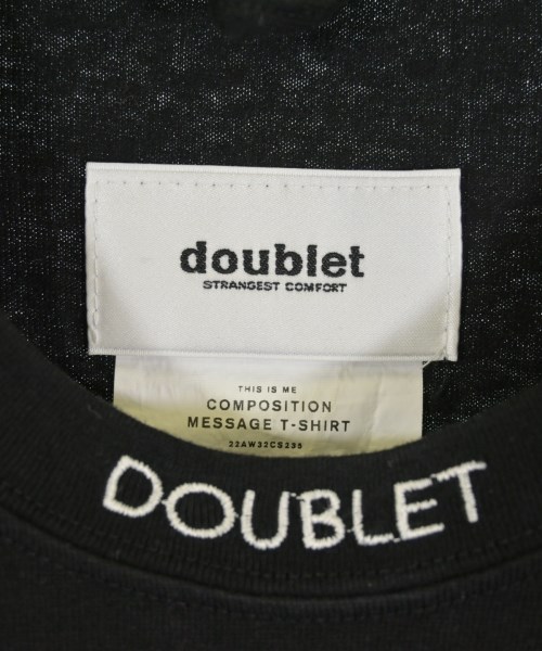 doublet（ダブレット）Tシャツ・カットソー 黒 サイズ:M メンズ/2200725479039