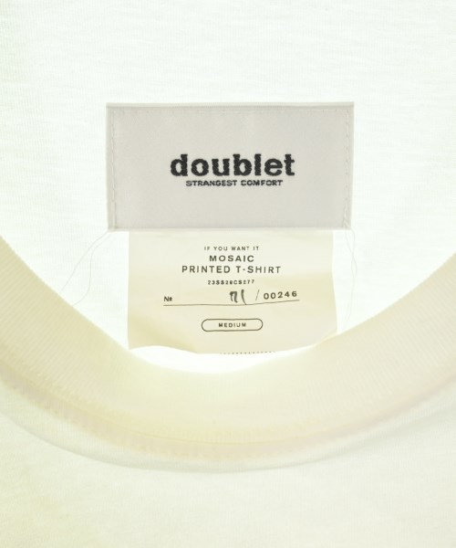 doublet（ダブレット）Tシャツ・カットソー 白 サイズ:M メンズ/2200727084033
