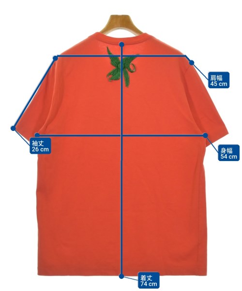 doublet（ダブレット）Tシャツ・カットソー オレンジ サイズ:L メンズ/2200727084057