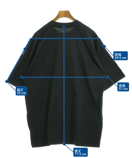 doublet（ダブレット）Tシャツ・カットソー 黒 サイズ:-(M位) メンズ/2200727889058