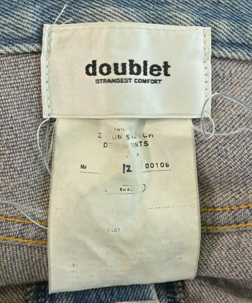 doublet（ダブレット）デニムパンツ 青 サイズ:S メンズ/2200727973016
