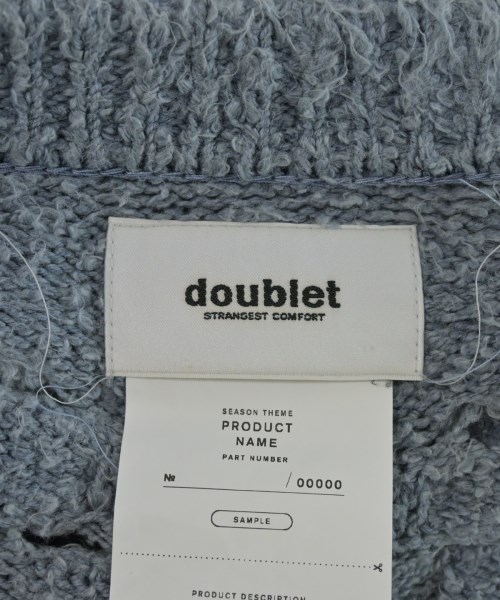 doublet（ダブレット）カーディガン 青 サイズ:-(XXL位) メンズ/2200728772182