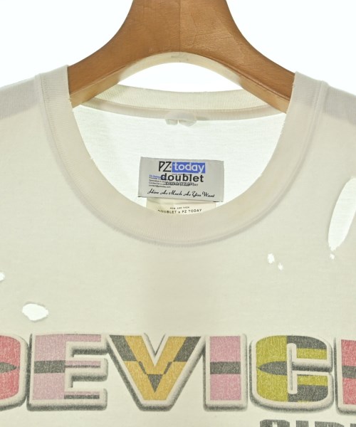 doublet（ダブレット）Tシャツ・カットソー 白 サイズ:XS メンズ/2200679002116