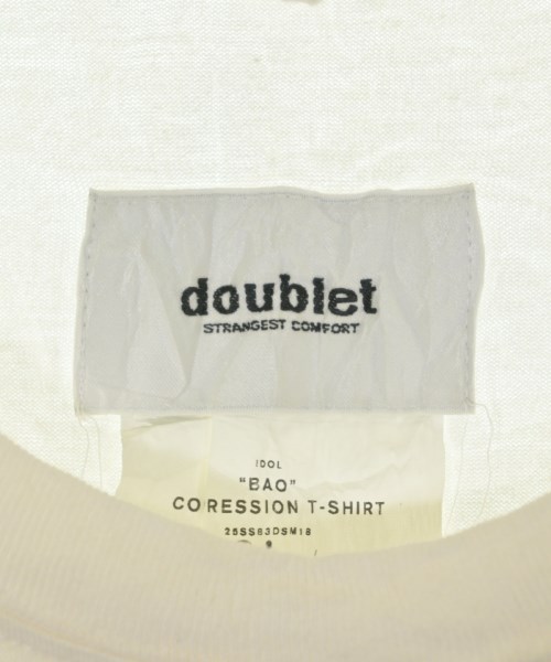 doublet（ダブレット）Tシャツ・カットソー 白 サイズ:L メンズ/2200683302073