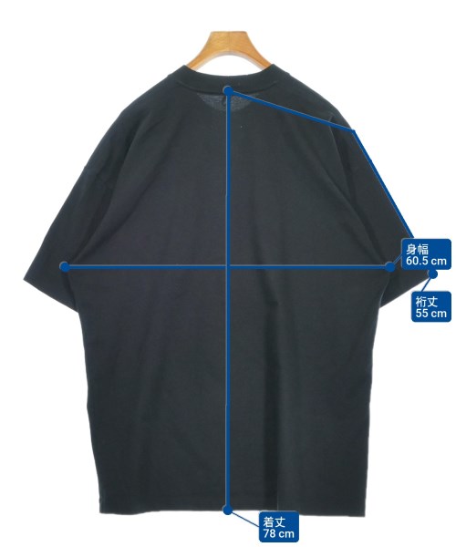 doublet（ダブレット）Tシャツ・カットソー 黒 サイズ:XL メンズ/2200687520053