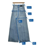 juha（ユハ）デニムパンツ 青 サイズ:2(M位) レディース/2200625893089