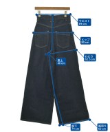juha（ユハ）デニムパンツ 紺 サイズ:2(M位) レディース/2200625893096