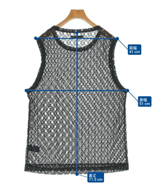 juha（ユハ）ブラウス 黒 サイズ:3(L位) レディース/2200619359058