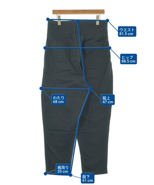 juha（ユハ）チノパン 紺 サイズ:2(M位) メンズ/2200675263047