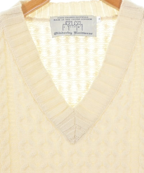 OLDDERBY KNITWEAR（オールドダービーニットウェア）ニット・セーター 白 サイズ:M レディース/2200680452108