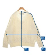 OLDDERBY KNITWEAR（オールドダービーニットウェア）ニット・セーター 白 サイズ:M レディース/2200680452108