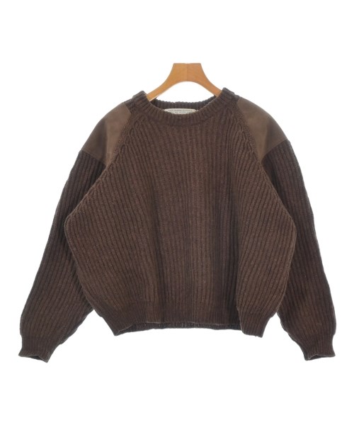 OLDDERBY KNITWEAR(オールドダービーニットウェア)ニット・セーター 茶 サイズ:36(S位)/2200682082020