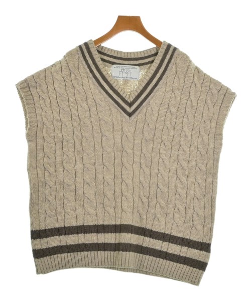 OLDDERBY KNITWEAR(オールドダービーニットウェア)ベスト ベージュ サイズ:F/2200693544029