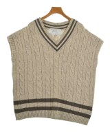 OLDDERBY KNITWEAR（オールドダービーニットウェア）ベスト ベージュ サイズ:F レディース/2200693544029