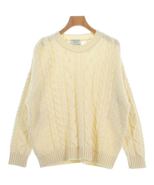 OLDDERBY KNITWEAR(オールドダービーニットウェア)ニット・セーター 白 サイズ:S/2200696746093