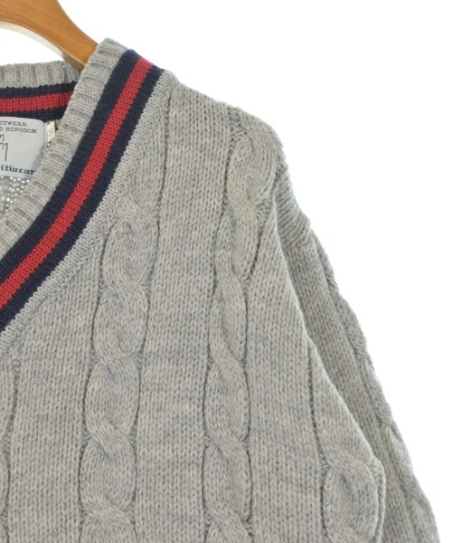 OLDDERBY KNITWEAR（オールドダービーニットウェア）ニット・セーター グレー サイズ:M レディース/2200650535084