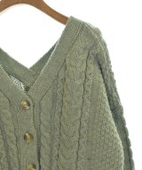 OLDDERBY KNITWEAR（オールドダービーニットウェア）カーディガン 緑 サイズ:S レディース/2200644920018