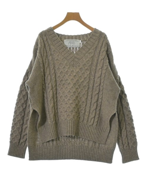 OLDDERBY KNITWEAR(オールドダービーニットウェア)ニット・セーター 茶 サイズ:M/2200646030043