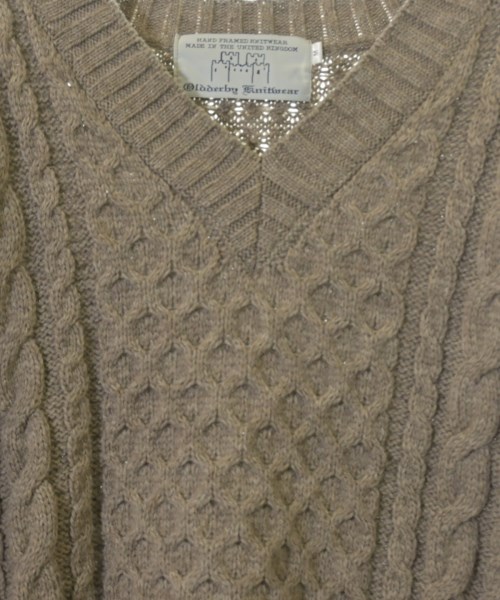 OLDDERBY KNITWEAR（オールドダービーニットウェア）ニット・セーター 茶 サイズ:M レディース/2200646030043